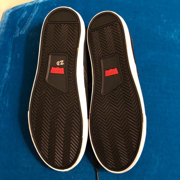 NEW Levi Strauss Denim Canvas Men’s Sneaker - Size 13 - Picture 3 of 6